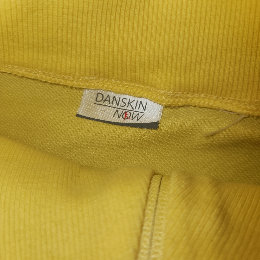 Danskin Now Full Zip 3/4 Sleeve Jacket sz M - Picture 2 of 3